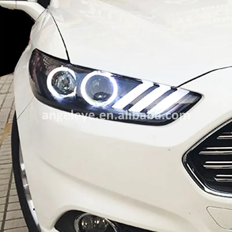 Lámpara LED de titanio para FORD Fusion, para Mondeo, Año 2013-2015, para Mustang style JC