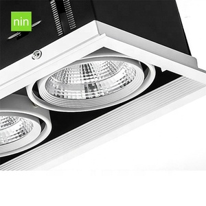 Double Head <strong>LED</strong> Recessed Downlight Laser Blade <strong>LED</strong> Downlight <strong>60W</strong>/anti-glare Recessed <strong>Led</strong> <strong>Down</strong> Light - Product Image 1