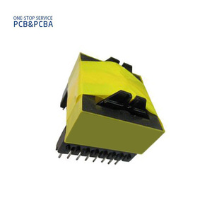220v 380v升压EE28线轴芯切割机印刷电路板安装高频变压器，用于印刷电路板组件