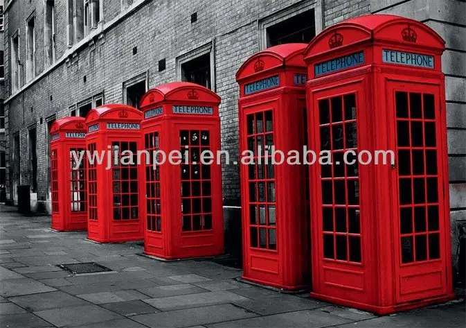 LLavero de cabina telefónica estilo inglés Londres