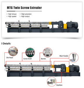<strong>WPC</strong> Wood-plastic Pellet Extruder <strong>Machine</strong> , Plastic Recycling Extruder ,PVC PET Plastic Pelletizing Line