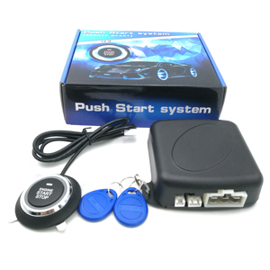 Car Engine <strong>Start</strong> Stop <strong>Push</strong> <strong>Button</strong> With Smart <strong>Key</strong> RFID Immobilizer Function - Product Image 1