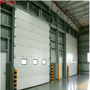 China Industrial Sectional Sliding Gate/<strong>doors</strong> Exterior Automatic
