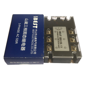 IBEST 15A Single Phase DC 5V 12V 24V <strong>Input</strong> Control AC 220V 380V 480V 660V 660V SSR Solid State Relay