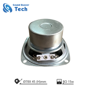 Alta qualidade de colunas multimédia 15w 3 polegadas subwoofer 8ohm