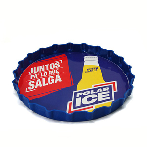 Thâm quyến nhà máy chất lượng cao tốt nhất bia khay thủy tinh phục vụ bàn mang bánh pizza phục vụ khay - Product Image 4