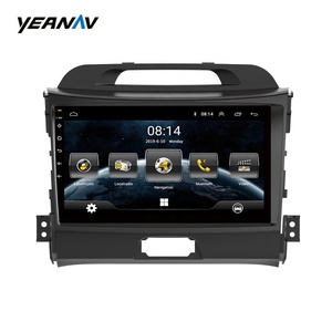 Sistema de navegação do carro para KIA Sportage R GPS de áudio com MP3 2.5D MP4 função 1024*768 resolução de tela ips