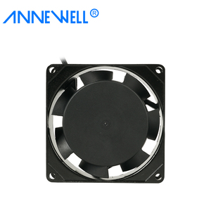 גדול זרימת אוויר 80MM 220 V AC אוהד שרוול Bearing קירור מאוורר עם מתכת משמר 50/60 HZ 2600 סל"ד fan מאוורר תעשייתי ציוד