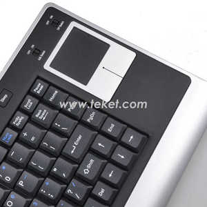 Mini teclado inalámbrico K8C con panel táctil K8C compatible con receptor de interfaz USB. - Product Image 6