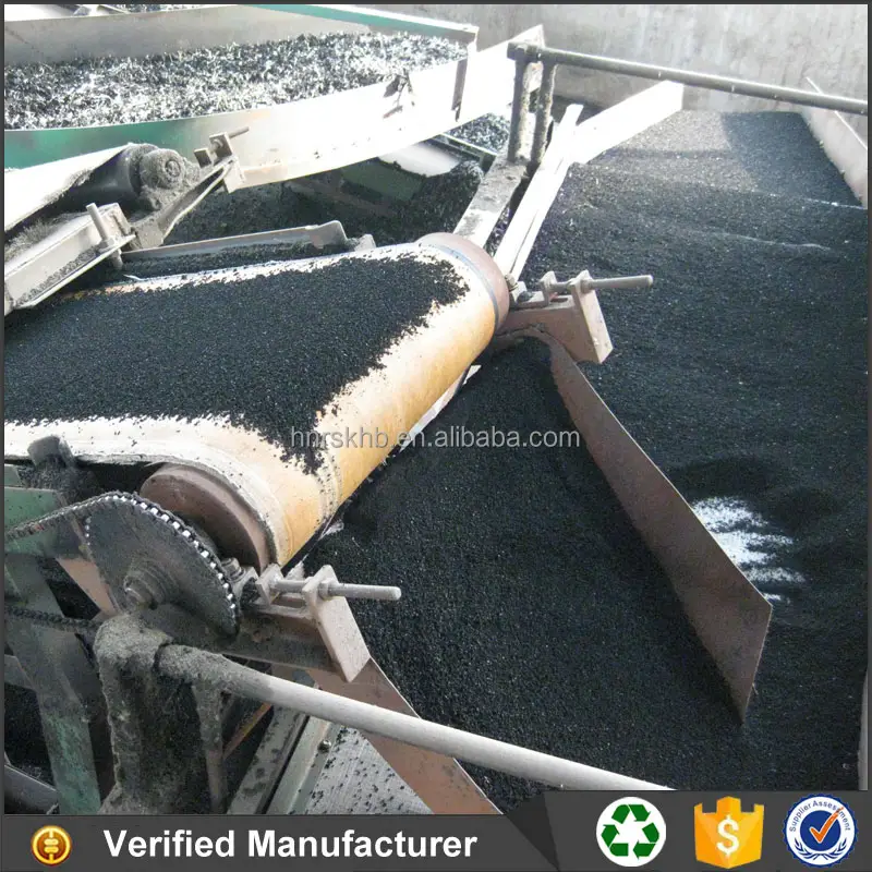RCP pneumatico riciclare 10-200mesh polvere di gomma linea di produzione