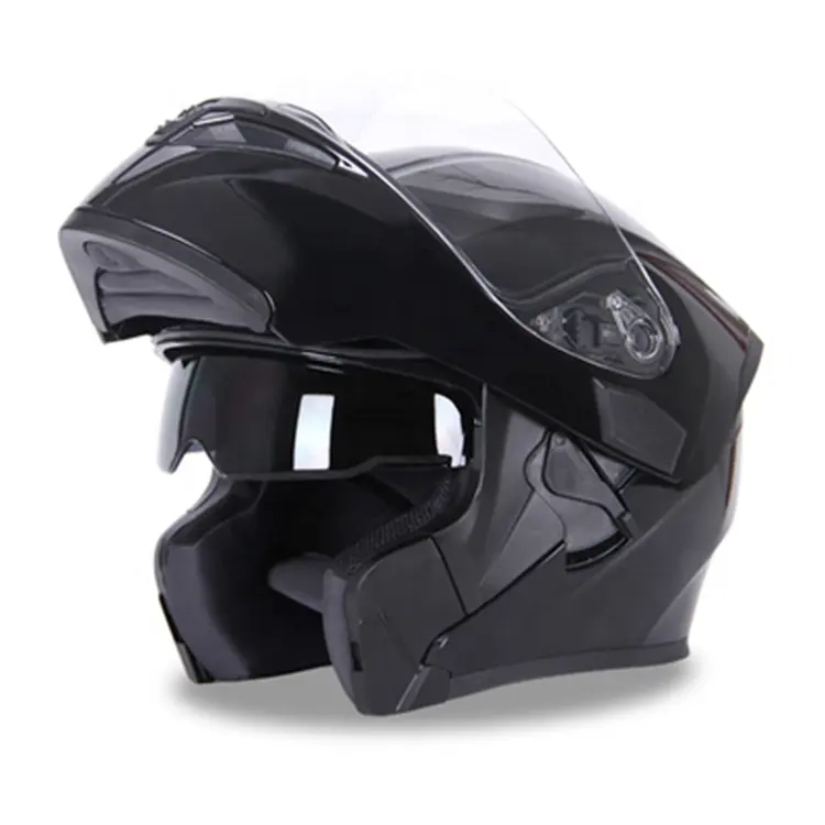 Snowmobile Motorcycle flip up Helmet double visor Helmet Four Seasons Helmet