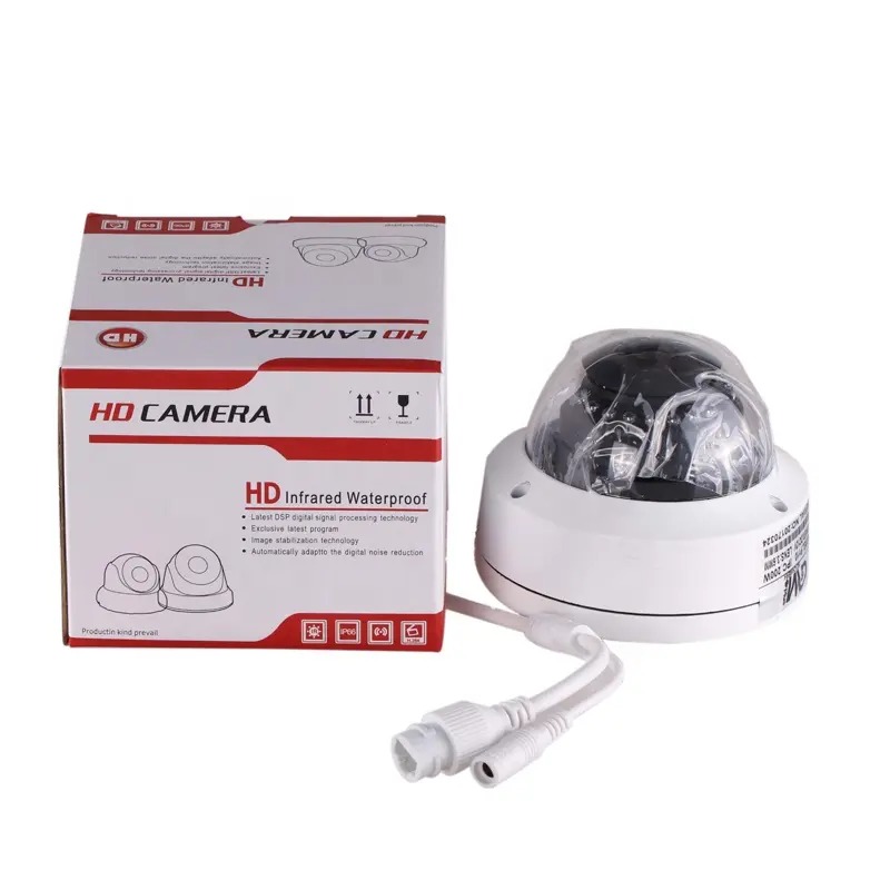 ShenZhen Factory OEM H.265 IP POE 5mp indoor outdoor p2p ir dome telecamera antivandalo