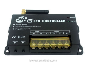 DC5-24V Dimmer LED RF a 1 canale monocolore 16A 2.4G con controllo a 4 zone per Dimmer LED Strip Light - Product Image 2