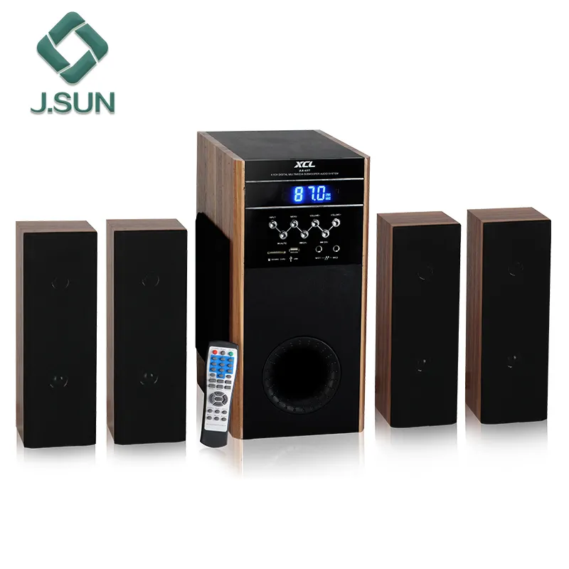 Sistema de altavoces multimedia para cine en casa, Hifi, 2,1, 3,1, 4,1, 5,1