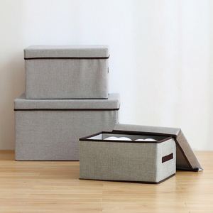 家庭用オフィスナチュラル保育園折りたたみ式不織布ビン - Product Image 6
