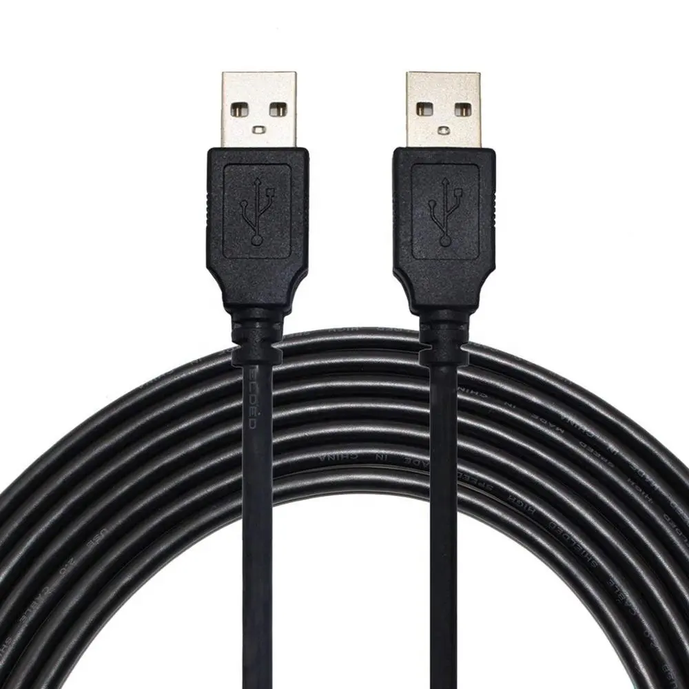 Usb 2.0 Extension Data Oplaadkabel Type Am Naar Am Zwart