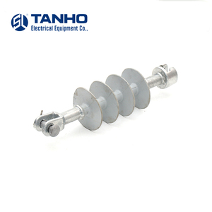 TANHO top quality High Voltage Overhead <strong>Strain</strong> Post 12KV 15kV Composite <strong>Insulator</strong>