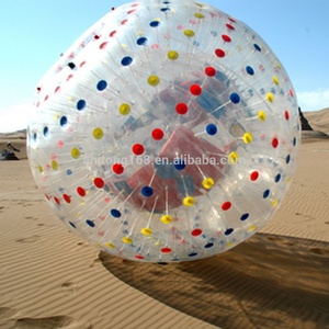 ลูกบอลพลาสติกเป่าลมขนาดใหญ่,ลูกบอล TPU Zorb Ball Human Hamster Ball - Product Image 3