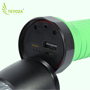 Đèn Pin Lặn Teyoza Cỡ Nhỏ, Dùng Pin Lithium Chuyên Nghiệp, Chống Nước, Sạc USB, Có Búa An Toàn - Product Image 5