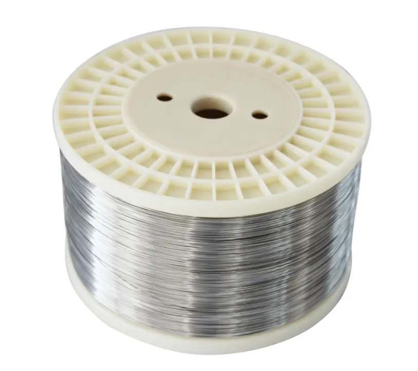 Nichrome 80 20 fili Cr20ni80 lega Nicr solido resistenza elettrica filo riscaldamento nudo Cr20ni80 nichel cromo riscaldamento piatto 1400