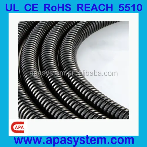 Flexible espiral tubo/Nylon eléctrica manguera Flexible/conducto con UL