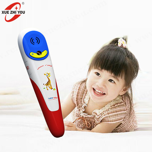 OEM educativo apprendimento inglese penna di plastica punto di lettura macchina con Audio libri a batteria giocattolo per i bambini - Product Image 2