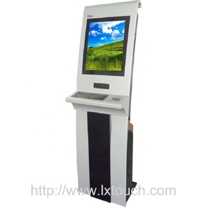 Тонкий киоск с сенсорным экраном voip и клавиатурой - Product Image 4