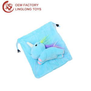 Tùy Chỉnh Phim Hoạt Hình Phim Hoạt Hình Dây Rút Túi Sang Trọng Màu Vàng Vải Kẹo Điều Trị Túi Sang Trọng Vàng Đồ Trang Sức Pouch Mỹ Phẩm Bút Trường Hợp - Product Image 5