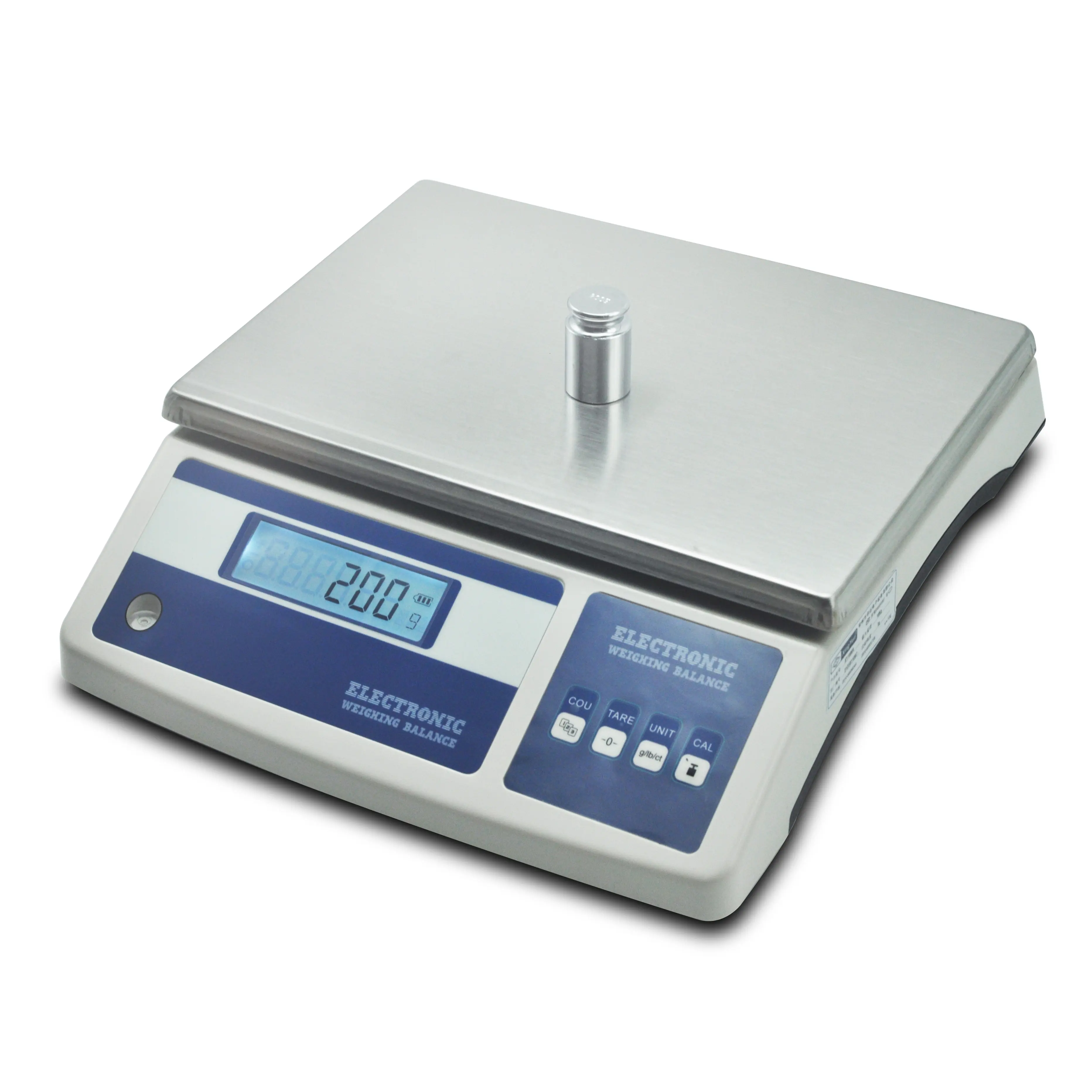Báscula digital de plataforma electrónica, 0,1g, 1g, 10kg, 20kg, 30kg