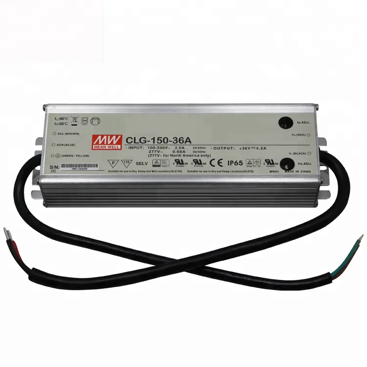 CLG-150-36A Mean Well 150W 36V 4.2A Điện Áp Không Đổi Có Nghĩa Là Trình Điều Khiển LED Có Thể Điều Chỉnh Tốt Clg15036a