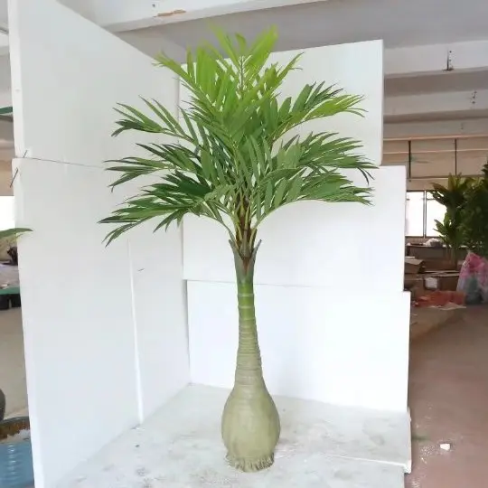 Ls-ls180701 — plantes artificielles, nouveau style de plantes artificielles, bouteille artificielle, cocotier, décoration de jardin, 2.7m