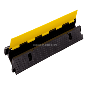 1 kanal kauçuk kablo rampa kablosu köprü hortum rampası kablo koruyucusu - Product Image 2