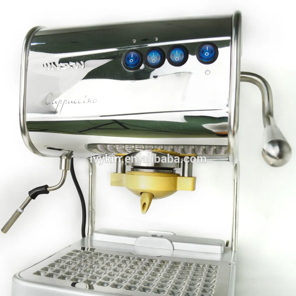 Máquina de café espresso pod ese 3L elétrica máquina de café expresso com batedor de leite