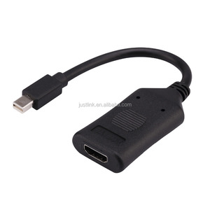 4K <strong>Mini</strong> DP <strong>DisplayPort</strong> Male to <strong>HDMI</strong> Female DP to DVI Active Adapter Support ATI Eyefinity Technology 4K*2K Multi Monitors <strong>Output</strong>