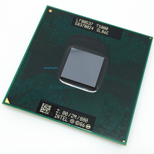 Intel Core 2 Duo T5800 2.0 GHz 2 M 800 Dual โน้ตบุ๊คโปรเซสเซอร์แล็ปท็อป CPU Socket P 478 ขา original - Product Image 1
