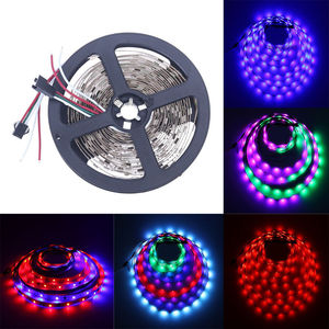 12v 60led/m 20IC rgb ws2811 <span class=keywords><strong>led</strong></span>ピクセルストリッププログラマブル<span class=keywords><strong>led</strong></span>ストリップIP20 5メートルの工場販売
