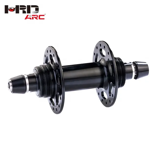 GT-011F/R Phụ Kiện Xe Đạp 2 Vòng Bi 32 Lỗ Phụ Tùng Xe Đạp Cố Định Bánh Răng Hợp Kim Nhôm Trung Tâm 36 Lỗ Xe Đạp Trung Tâm Phía Sau