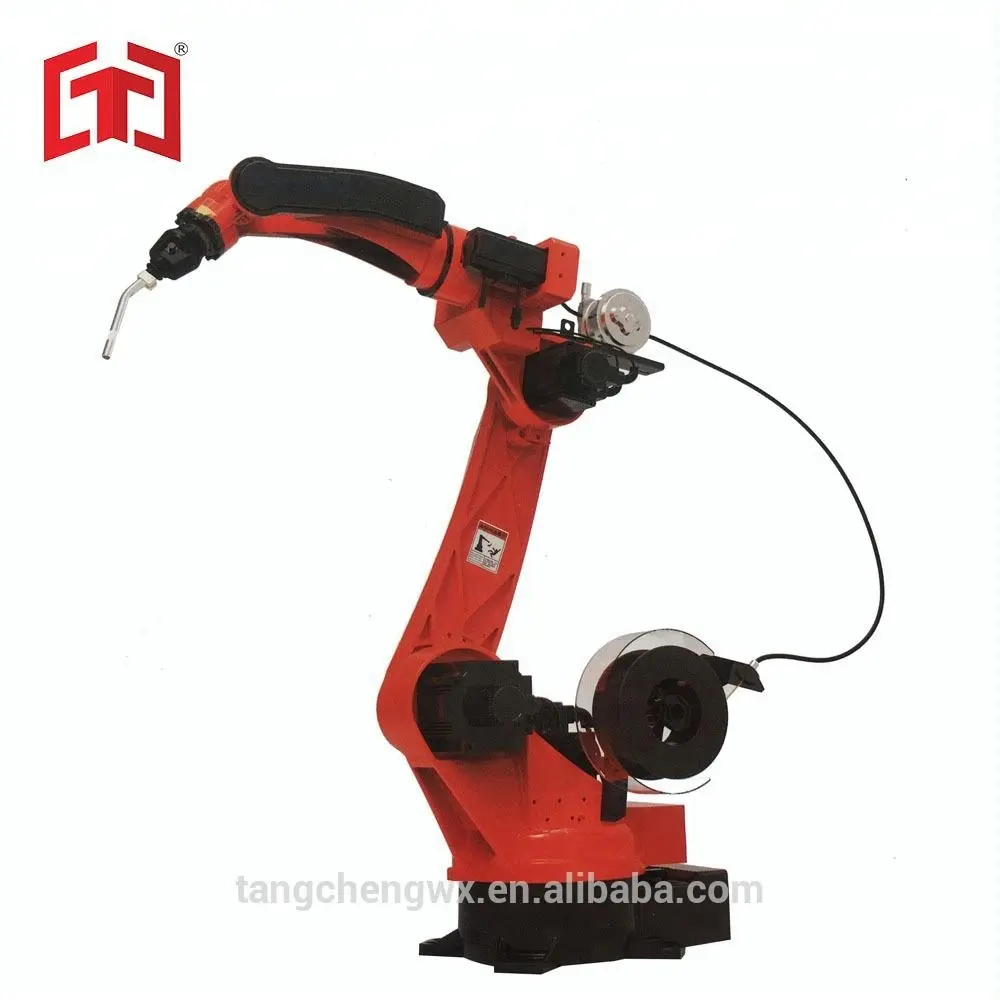 6 Trục Cánh Tay Chiều Dài 2000Mm MIG Hàn Robot/Trung Quốc Thực Hiện Robot Công Nghiệp/Với Nguồn Điện MEGMEET Ehave CM350