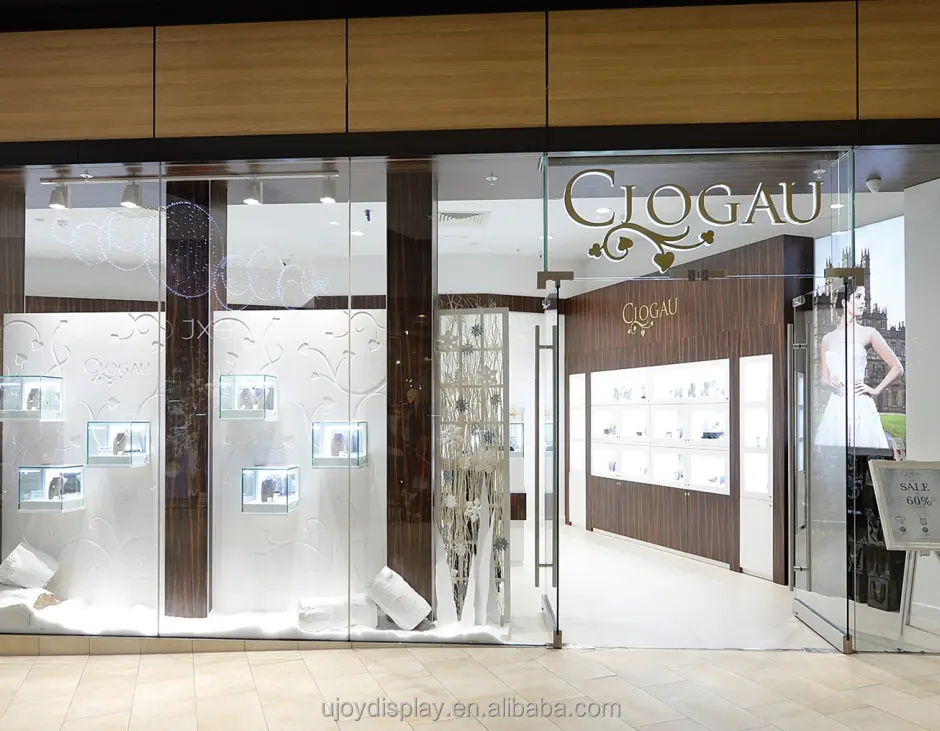 jewelry showcase/jewellery showroom designs/jewellery shop furniture design