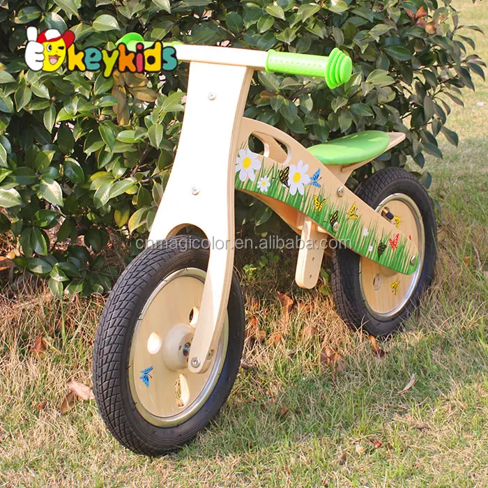 Commercio all'ingrosso per bambini in legno bilanciamento della moto, del bambino di modo di legno bilanciamento della moto, più caldo per bambini in legno balance bike W16C114
