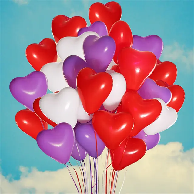 Best Selling Quality heart balloons and party needs for wedding gift