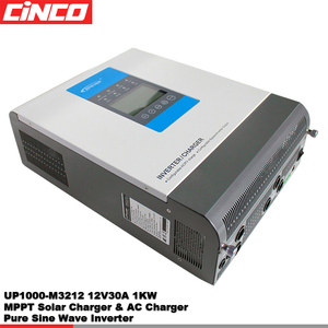 UP1000-M3212/M3222 1kw híbrido fuera de la red inversor de energía Solar con 12 V/24V 30A de carga Solar pwm controlador y red cargador - Product Image 6