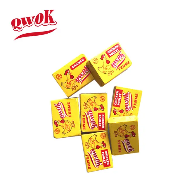 QWOK HALAL AFRICA SPICES CUBE CHICKEN SEASONING CUBE POULET BOUILLON CUBE