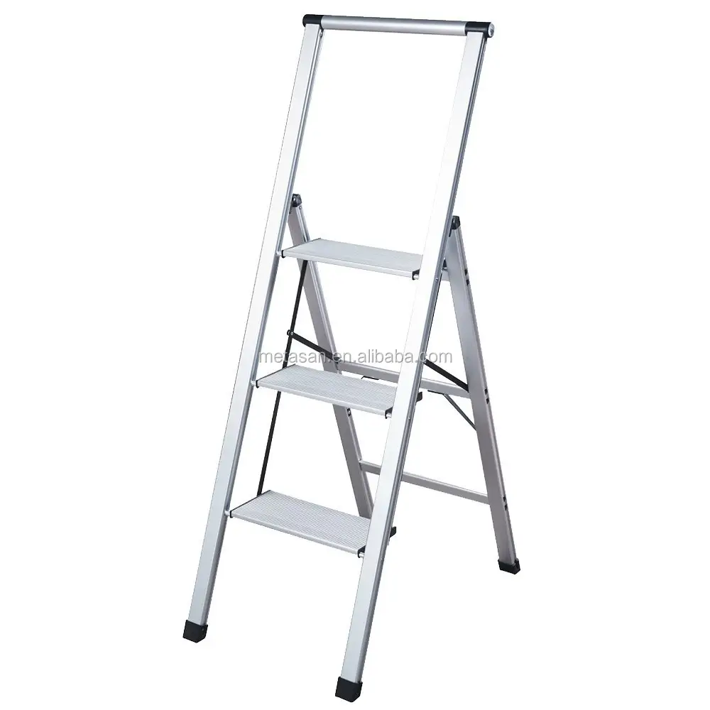 De servicio pesado de aluminio personalizado escalera de aluminio escalera plegable