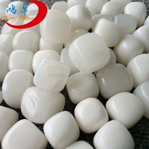 สีขาวธรรมชาติหยกหินขัดเงาอัญมณีสำหรับ Supply - Product Image 3