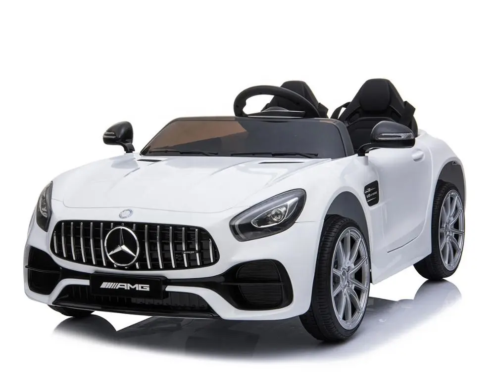 Licensed WDBDM0920 Mercedes Benz GT multi-functional kids baby car, with power display push car