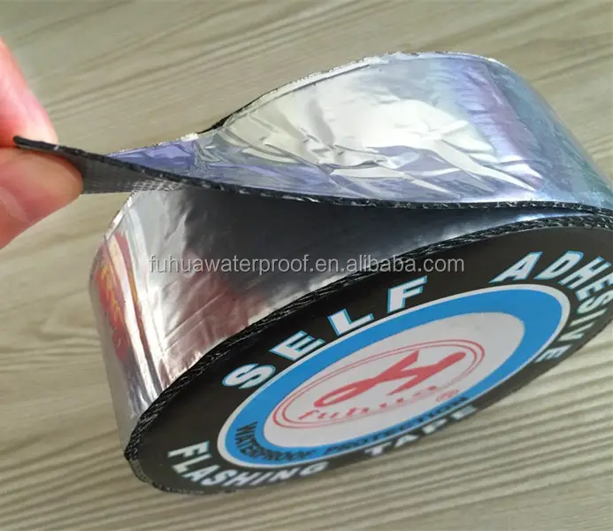 Bitum/nhựa đường tự dính aluminum foil tape cho chống thấm