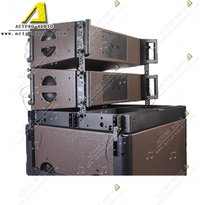 Dual <strong>8</strong> Inch Outdoor Pro Stage Speaker <strong>Box</strong> Line Array KR208 System Two <strong>Way</strong> Pro Sound System Line Array Equipo De Sonido - Product Image 4