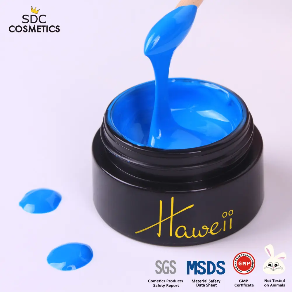 9 free harmful ingredients 3D nail art painting gel long lasting soak off UV gel polish
