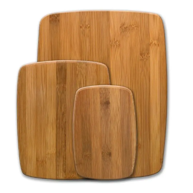 Oempromo-tabla de cortar madera de bambú natural, personalizada, para cocina, hogar